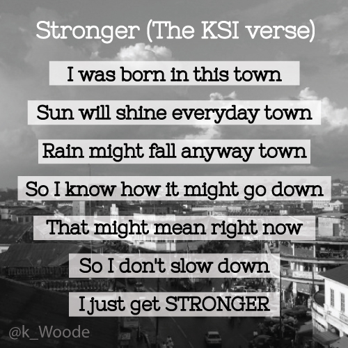 Stronger - The Kumasi Verse